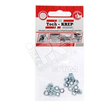 Изображение товара Гайка DIN985 М5 самоконтрящаяся оцинкованная (20 шт) (упак)