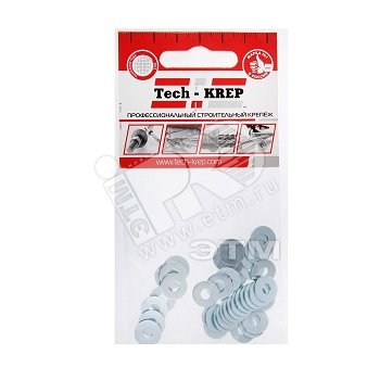 Изображение товара Шайба DIN9021 М4 увеличенная кузовная оцинкованная (40 шт) (упак)