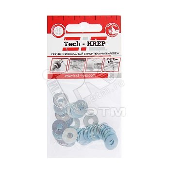 Изображение товара Шайба DIN9021 М5 увеличенная кузовная оцинкованная (30 шт) (упак)