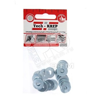 Изображение товара Шайба DIN9021 М6 увеличенная кузовная оцинкованная (20 шт) (упак)