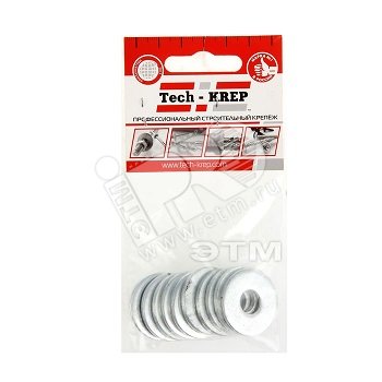 Изображение товара Шайба DIN 9021 М10 увеличенная оцинкованная упак 10 шт