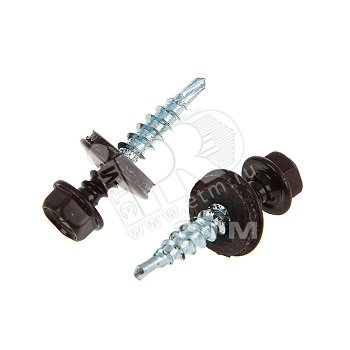 Изображение товара Шуруп кровельный 4,8х28 сверлоконечный (300шт) - ведро (упак)