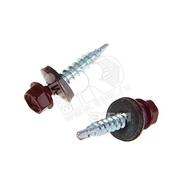 Изображение товара Шуруп кровельный 4,8х28 сверлоконечный (300шт) - ведро (упак)