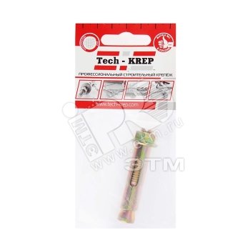 Изображение товара Анкерный болт 12х60 с гайкой Tech-KREP в упаковке