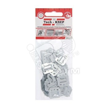 Изображение товара Крепеж для вагонки 2 мм 45 шт Tech-Krep надежный монтажный кляймер