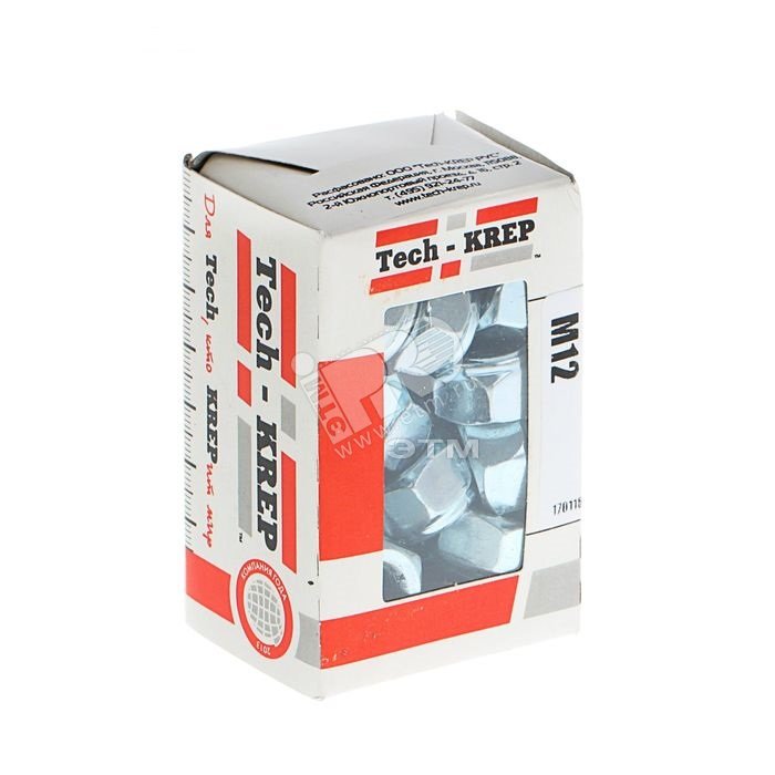 Изображение товара Гайка DIN985 М12 самоконтрящаяся оцинкованная 25 шт