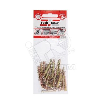 Изображение товара Дюбель для газобетона 6х32 (30шт) (упак)