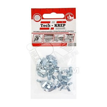 Изображение товара Гайка барашковая DIN 315 М6 цинкованная 16 шт