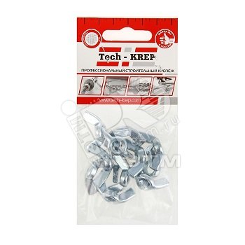 Изображение товара Гайка барашковая DIN315 М8 цинкованная 12 шт упаковка