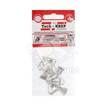 Изображение товара Дюбель бабочка 10х50 (4шт) (упак)