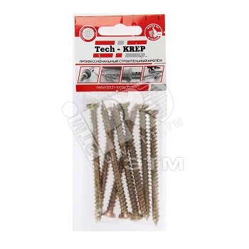 Изображение товара Шуруп по бетону 7,5х92 с потайной головкой 8 штук