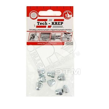 Изображение товара Гайка DIN1587 М6 колпачковая оцинкованная (8 шт) (упак)