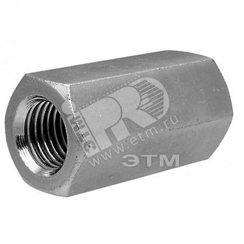Изображение товара Гайка DIN6334 М20 удлиненная соединительная оцинкованная