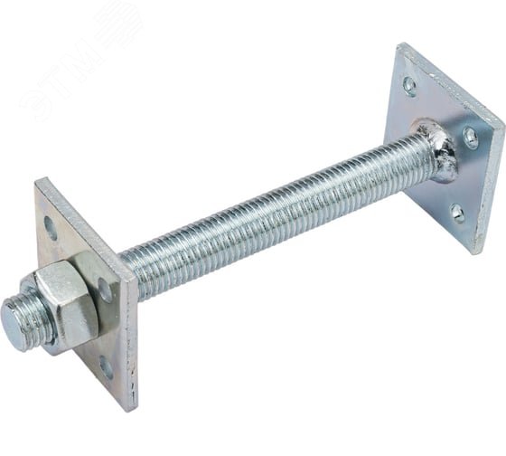 Изображение товара Лифт регулировочный 50х50х5.0мм со шпилькой М16 Н=150мм (упак)