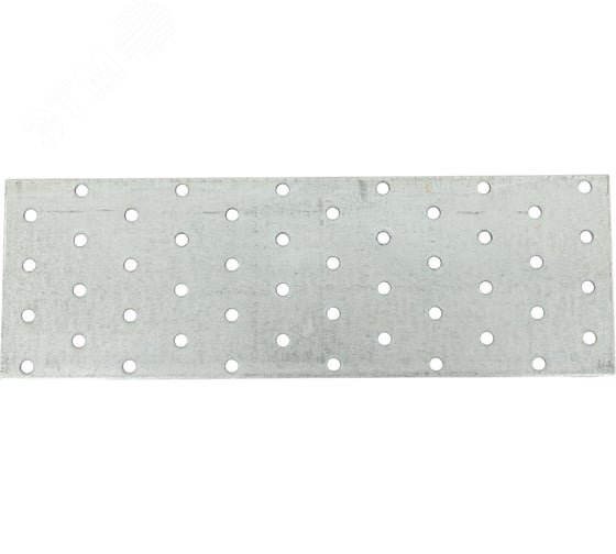 Изображение товара Пластина соединительная 80х240х2.0 из углеродистой стали с цинковым покрытием