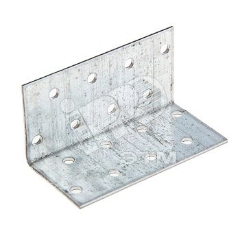 Изображение товара Угол крепежный равносторонний 80х40х40х2.0 (шт)