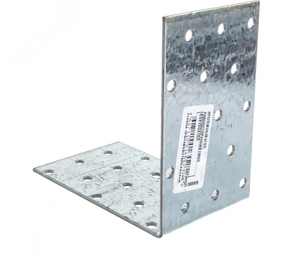 Изображение товара Уголок крепежный Tech-KREP 60x100x100x2 мм оцинкованный