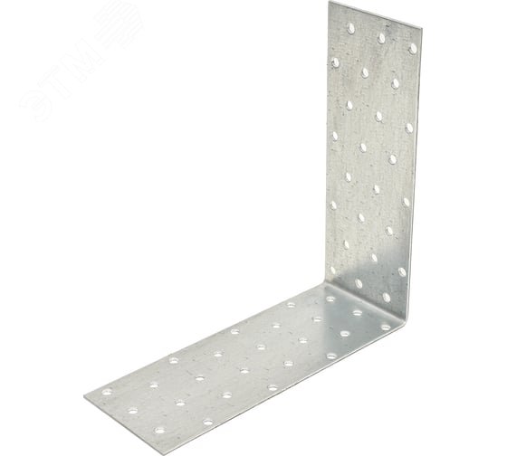 Изображение товара Уголок крепежный равносторонний 60х160х160х2 мм оцинкованный