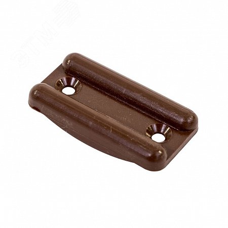 Изображение товара Подпятник для мебели пластиковый темно-коричневый (4 шт) - пакет Tech-Krep (упак)