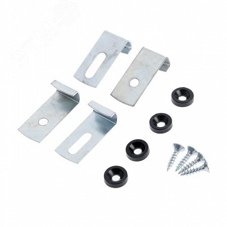 Изображение товара Крепление зеркала для мебели оцинкованное с шурупом - 4 шт от Tech-Krep