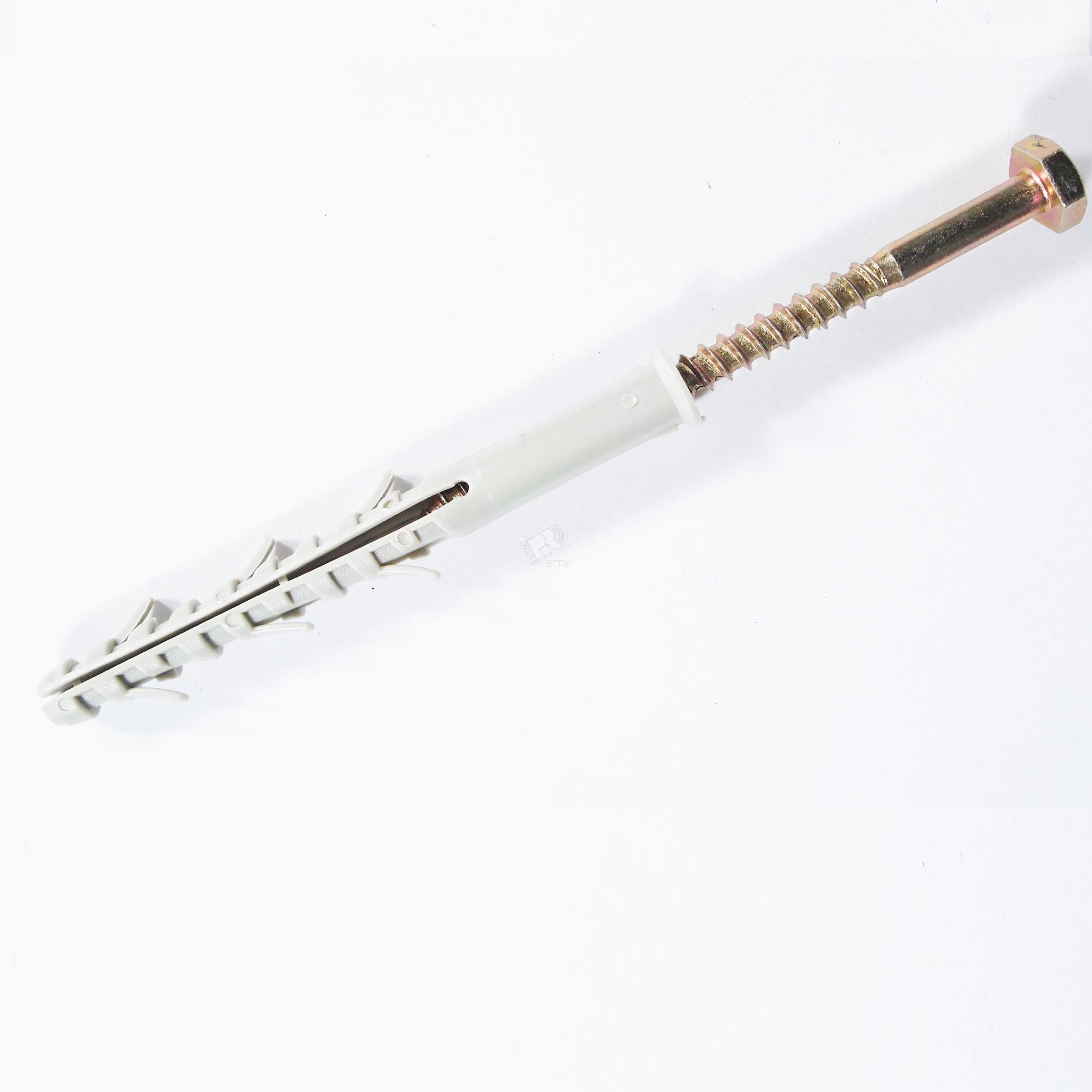 Изображение товара Дюбель фасадный с шурупом 10х135 TSX потайной бортик для наружных работ