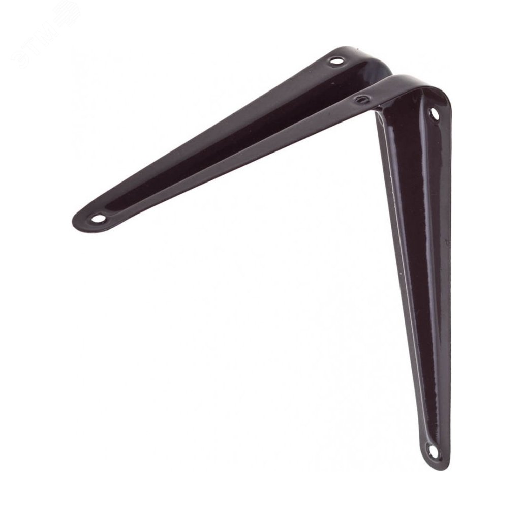 Изображение товара Консоль 125*150*0,7 коричневая наклонная из углеродистой стали