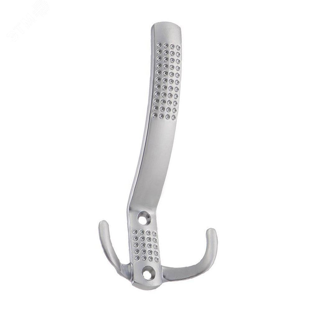 Изображение товара Крючок с перф. , 3-х рожковый, мат. хром (1 шт) - пакет Tech-Krep (упак)