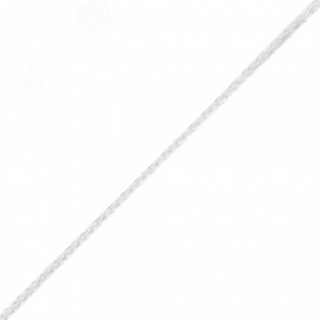 Шнур вязано-плетеный ПП 3 мм хозяйств. белый. 20 м 139926 Tech-KREP