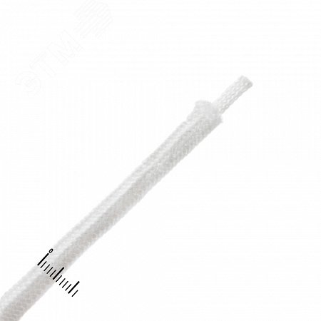 Шнур плетеный ПЭ 6 мм с серд. 24-пряд. белый. 20 м 140359 Tech-KREP