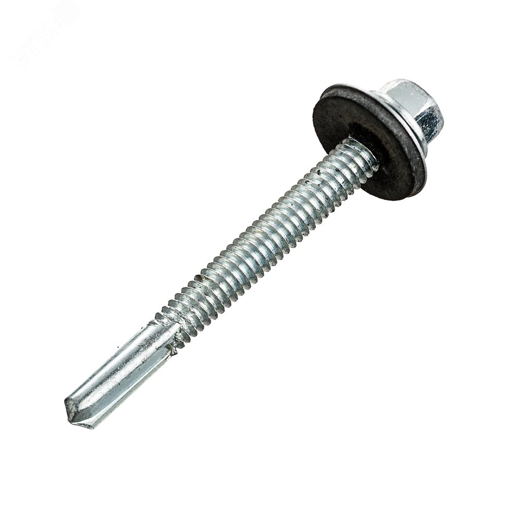 Изображение товара Саморез кровельный оцинкованный 5,5х51 мм с шестигранной головкой Tech-KREP