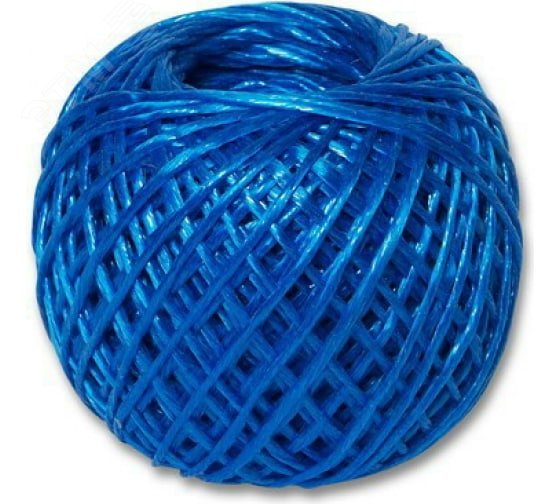 Шпагат полипропиленовый 1000 Текс. синий (110 м) 150467 Tech-KREP