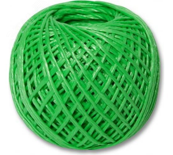 Шпагат полипропиленовый 1000 Текс. зеленый (110 м) 150469 Tech-KREP