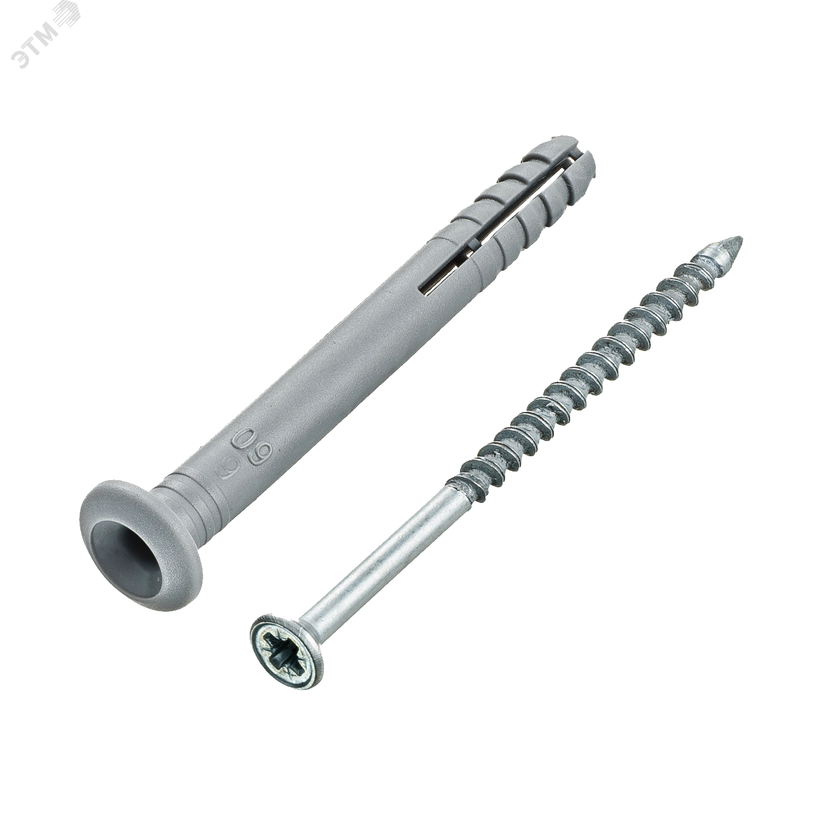 Изображение товара Дюбель-гвоздь 8х100 потайная манжета из полипропилена 100 шт Tech-KREP