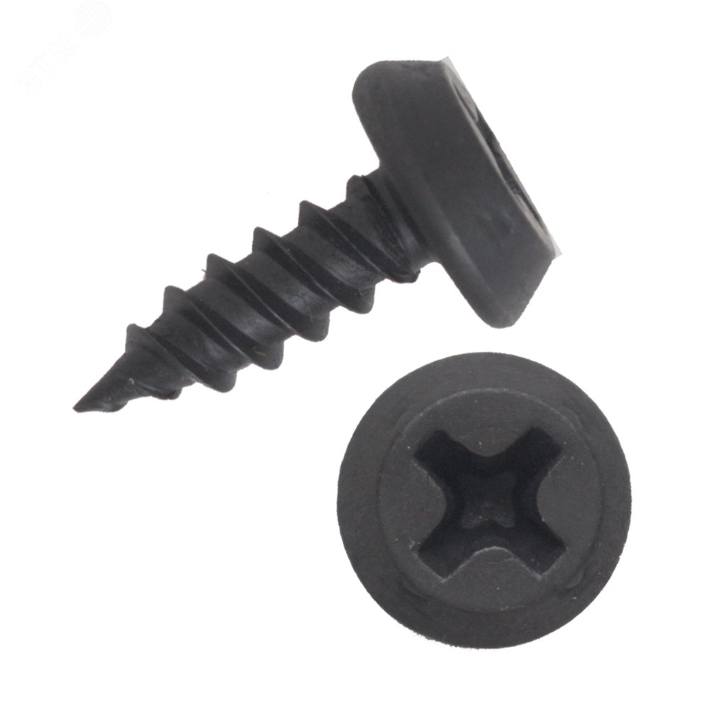 Изображение товара Саморез по металлу 3,5х9,5 острый коробка 400 шт Tech-KREP