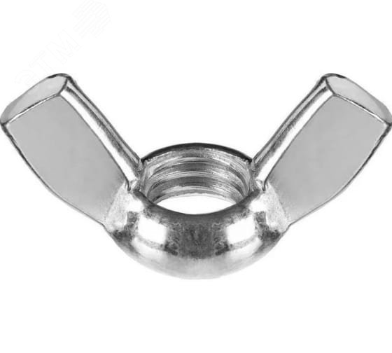 Изображение товара Гайка барашковая DIN315 М12 оцинкованная 4 шт в упаковке