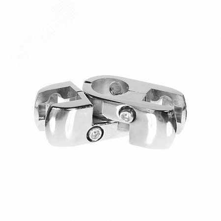 Изображение товара Крепление д/панели пов. двухст. хром (1 шт) - пакет Tech-Krep (упак)