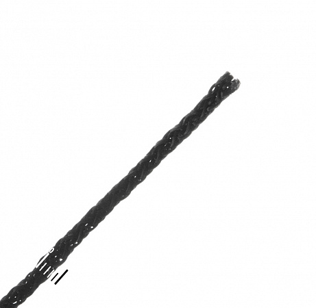 Шнур вязано-плетеный ПП 3 мм хозяйств. черный. 20 м