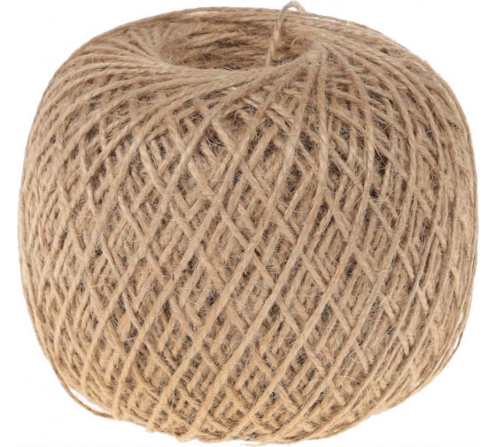Шпагат джутовый 1100 текстильный (30м)