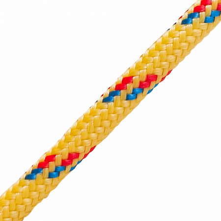 Шнур плетеный ПП 3 мм с серд. 16-пряд. высокопр. цветной. 30 м