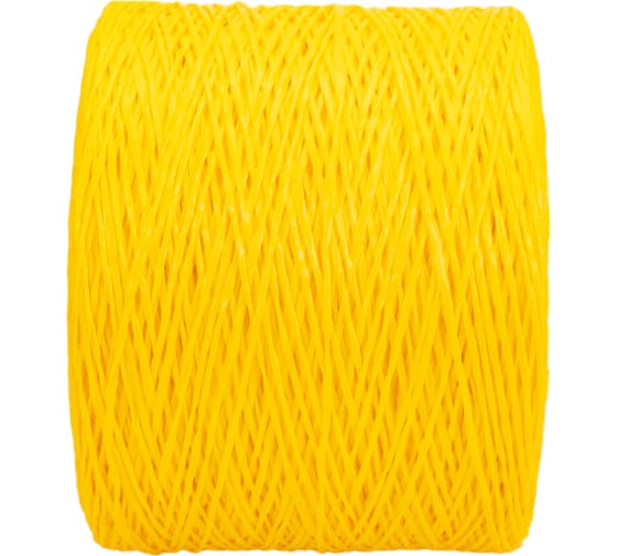 Шпагат полипропиленовый 1000 Текс. желтый (110 м)