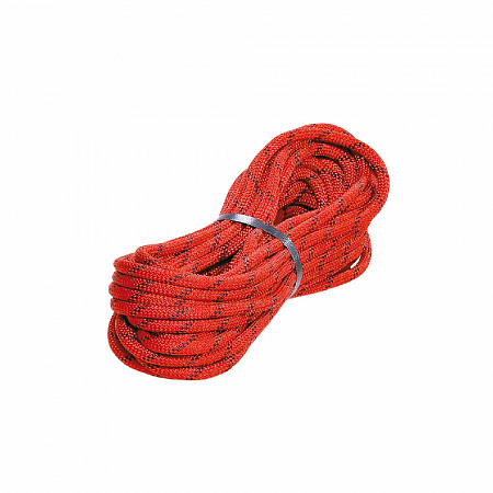 Веревка ПА 12мм с ПА серд. 48-пряд. страховочно-спасательные. 100 м - катушка - накл.