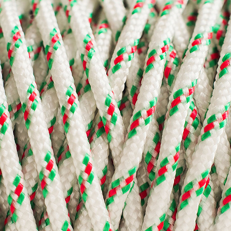 Шнур плетеный ПП 14 мм с серд. 48-пряд. высокопр. цветной. 50 м