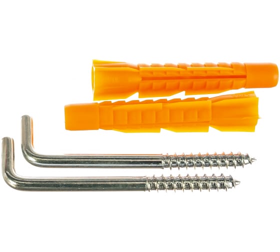 Шуруп-костыль 8х85 с полипропиленовым универсальным дюбелем 12.0х71 (2шт)