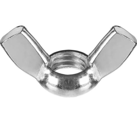 Гайка DIN315 М10 барашковая оцинкованная (8 шт)