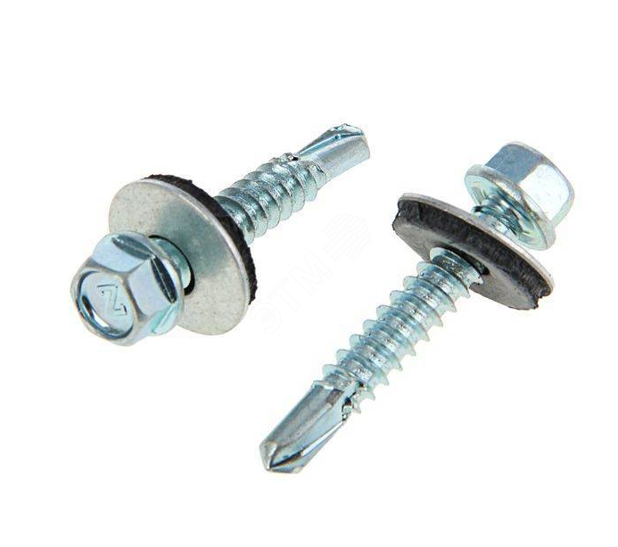 Саморез кровельный 5,5х32 оцинкованный с буром (5 кг)