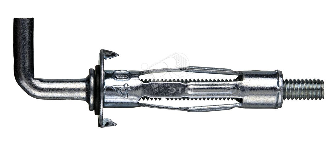 Изображение товара Анкер-дюбель Молли W М5х52 с крюком для гипсокартона и пенобетона