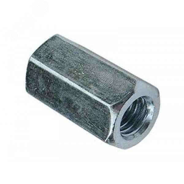 Изображение товара Гайка соединительная TRT 6-Р (1х10х18) для шпильки (2500/100шт.) (шт)