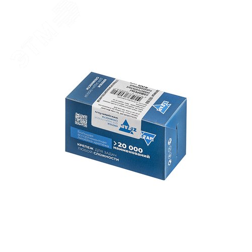 Изображение товара Шуруп универсальный 3х12 потайная головка, остроконечный, оцинкованный (500шт) - коробка (упак)