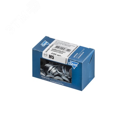 Изображение товара Шайба DIN9021 М5 увеличенная кузовная оцинкованная (250 шт) (упак)