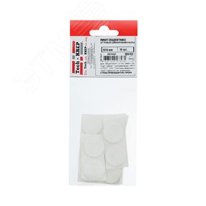 Изображение товара Пункт фетр. самокл. D20 мм белый (16 шт) - пакет Tech-Krep (упак)